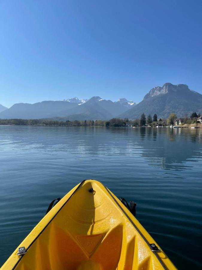 Chalet Annecy 200M Lac, Plage & Montagnes ภายนอก รูปภาพ